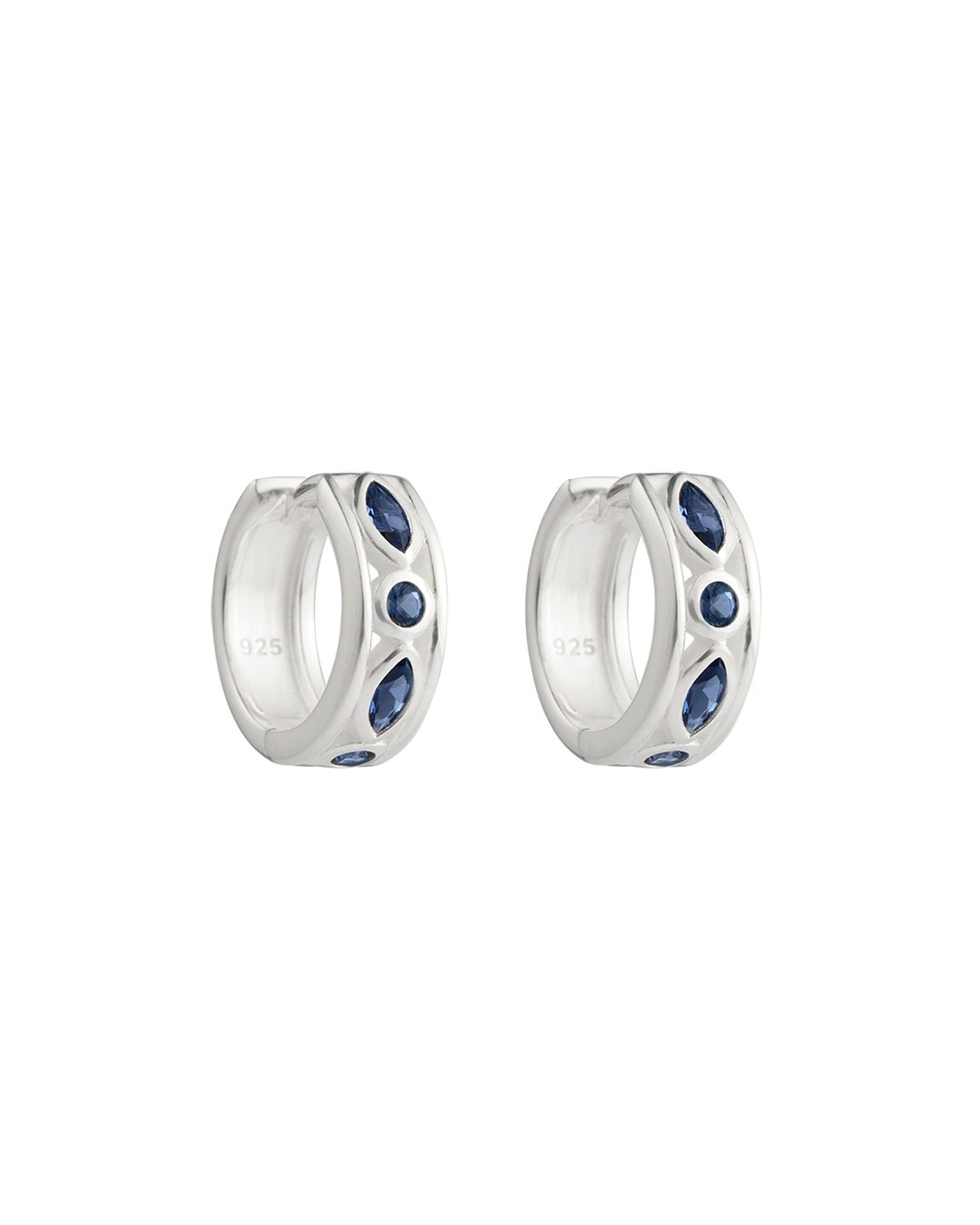 Kirstin Ash Synergy Hoops Sterling Silver