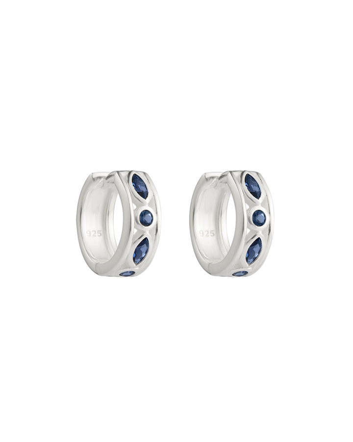 Kirstin Ash Synergy Hoops Sterling Silver