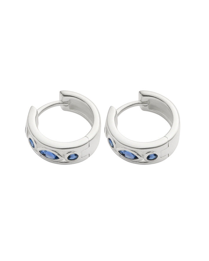 Kirstin Ash Synergy Hoops Sterling Silver