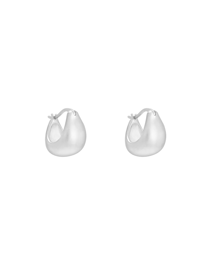 Kirstin Ash Tresor Hoops Small Sterling Silver