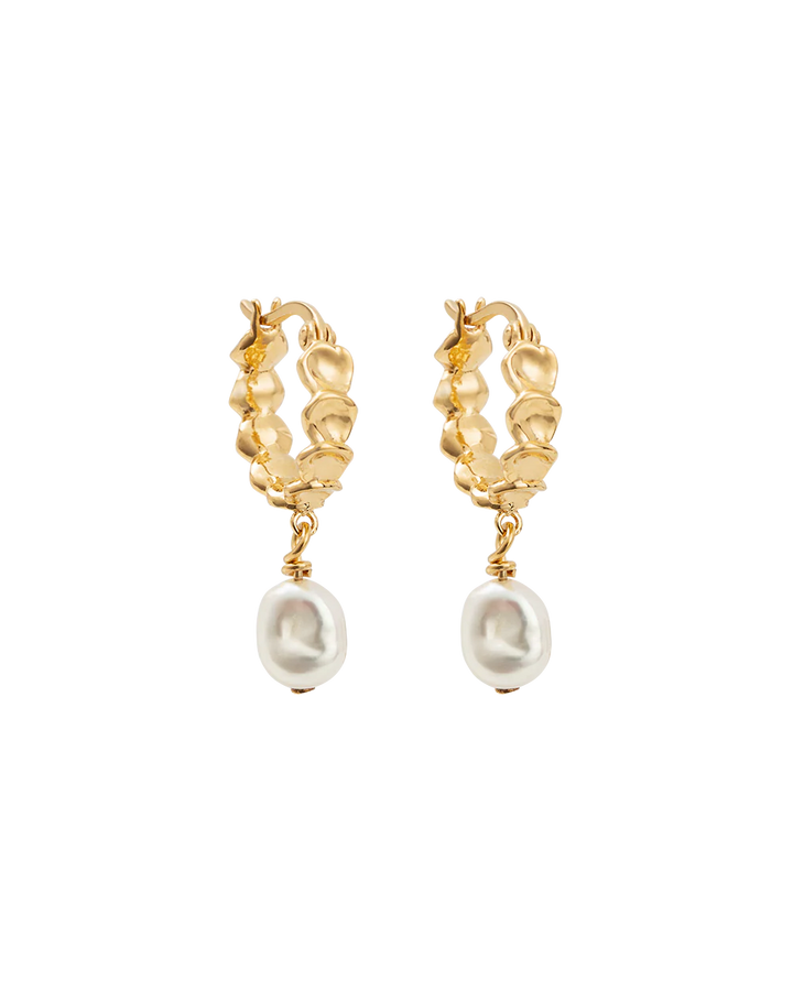 Kirstin Ash Vacation Hoops 18ct Gold Plated