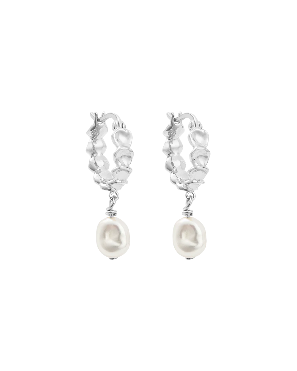 Kirstin Ash Vacation Hoops Sterling Silver