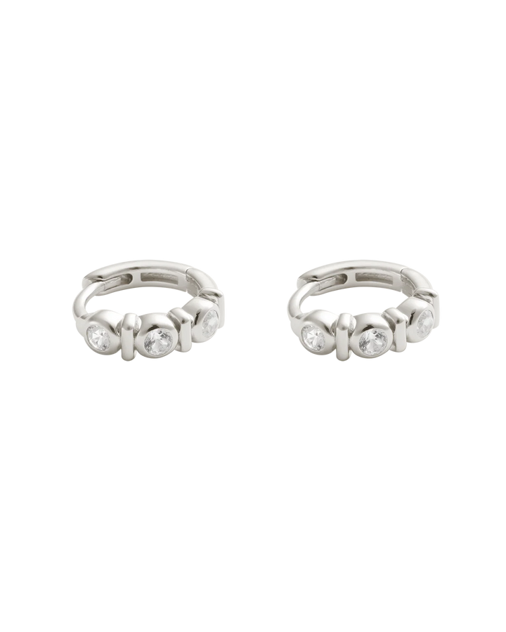 Kirstin Ash Vale Tennis Huggies Sterling Silver