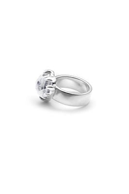 Stolen Silver Love Claw Ring - Moonstone