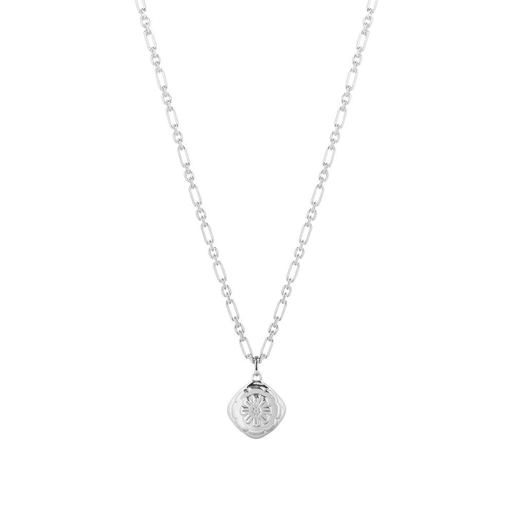 Boh Runga Silver Marigold Necklace