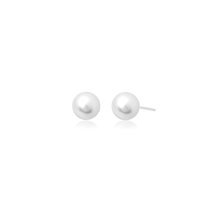 LT Sterling Silver Plain 3mm Stud Earrings Earrings