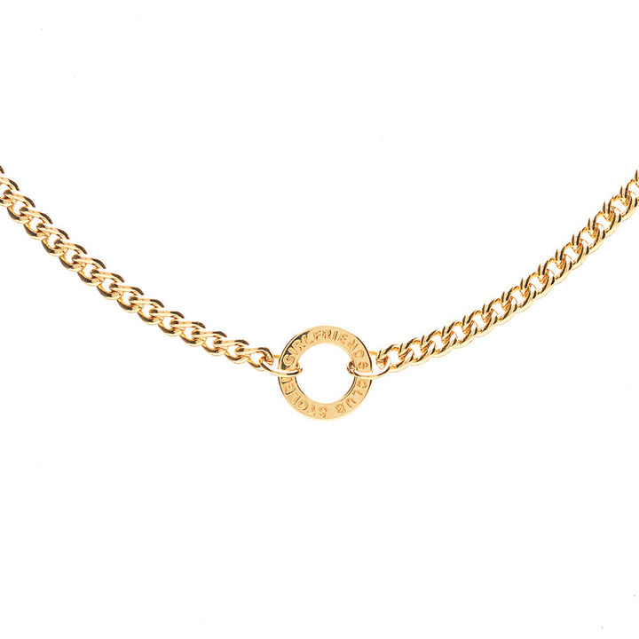 Stolen Gold Plated Halo Necklace