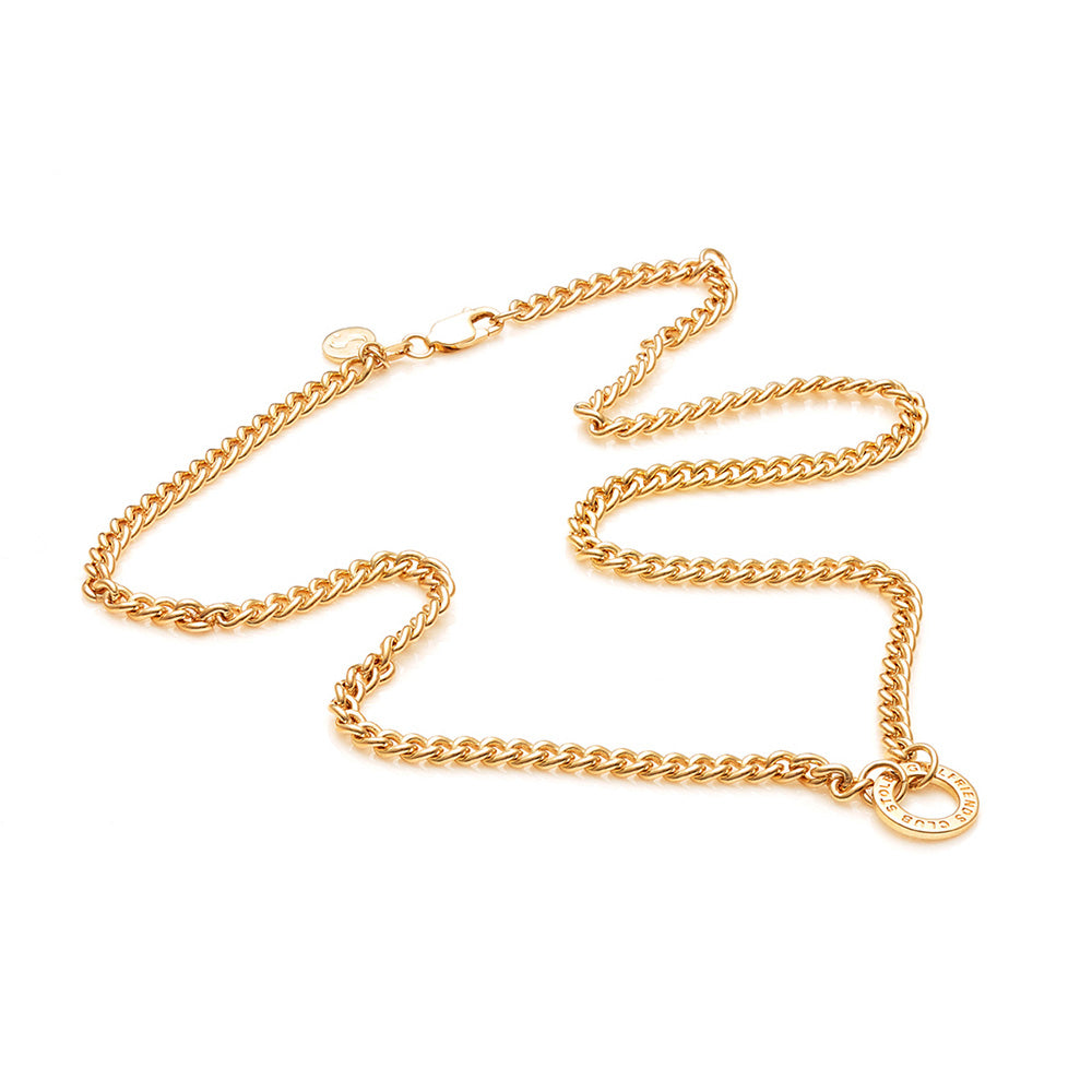 Stolen Gold Plated Halo Necklace