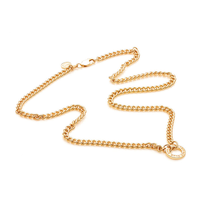 Stolen Gold Plated Halo Necklace