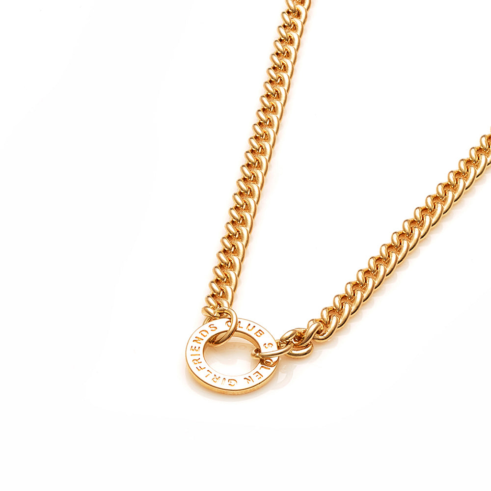 Stolen Gold Plated Halo Necklace