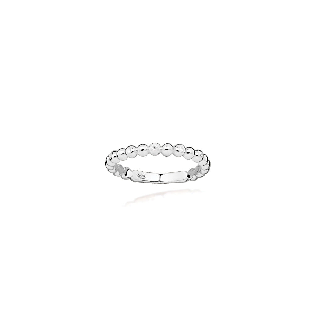 LT Sterling Silver CZ Sania Ring