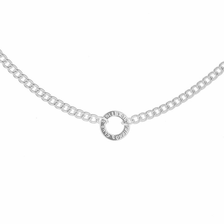 Stolen Silver Halo Necklace