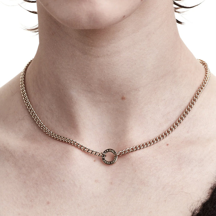 Stolen Gold Plated Halo Necklace
