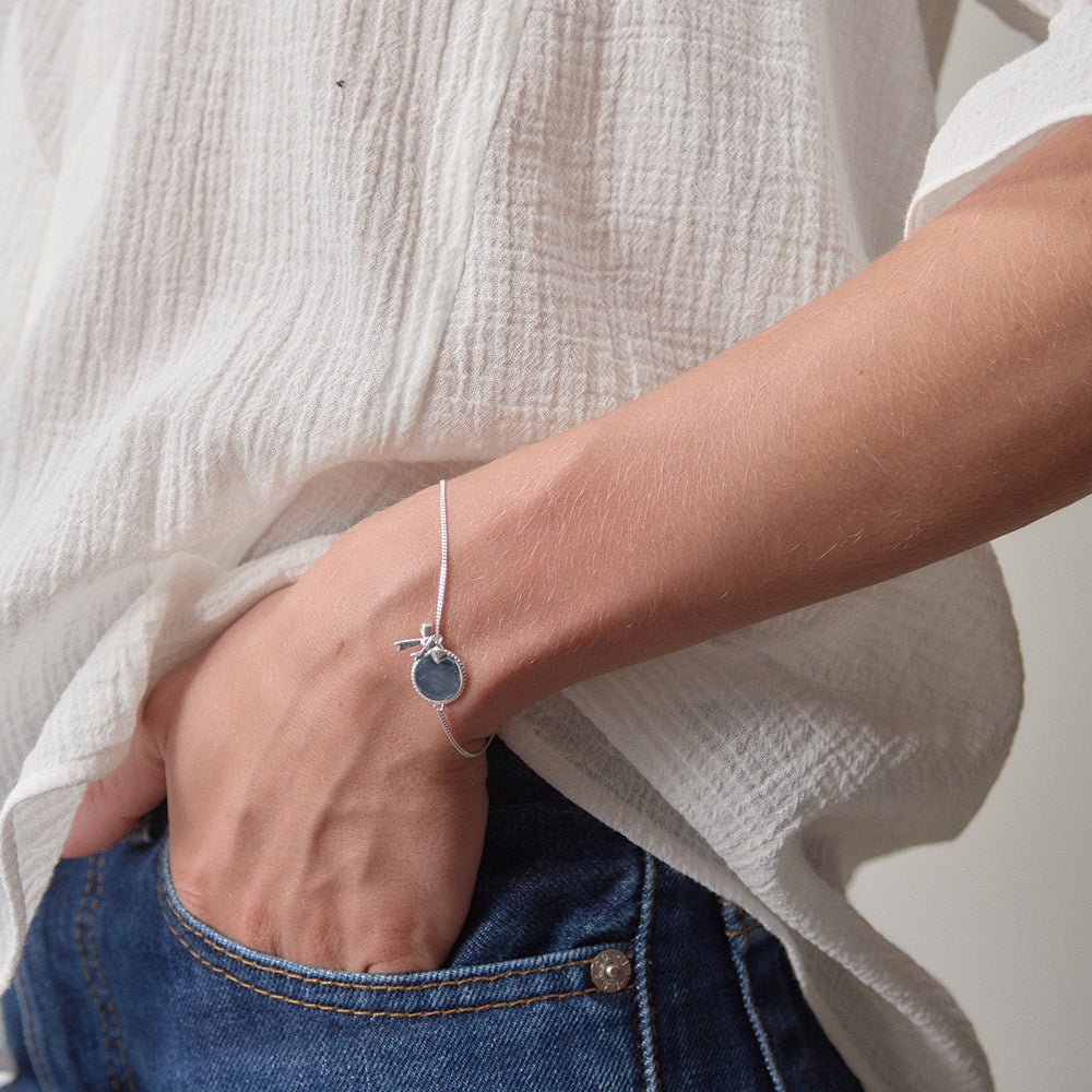 Karen Walker Silver Society Bracelet