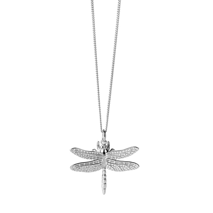 Karen Walker Silver Dragonfly Necklace