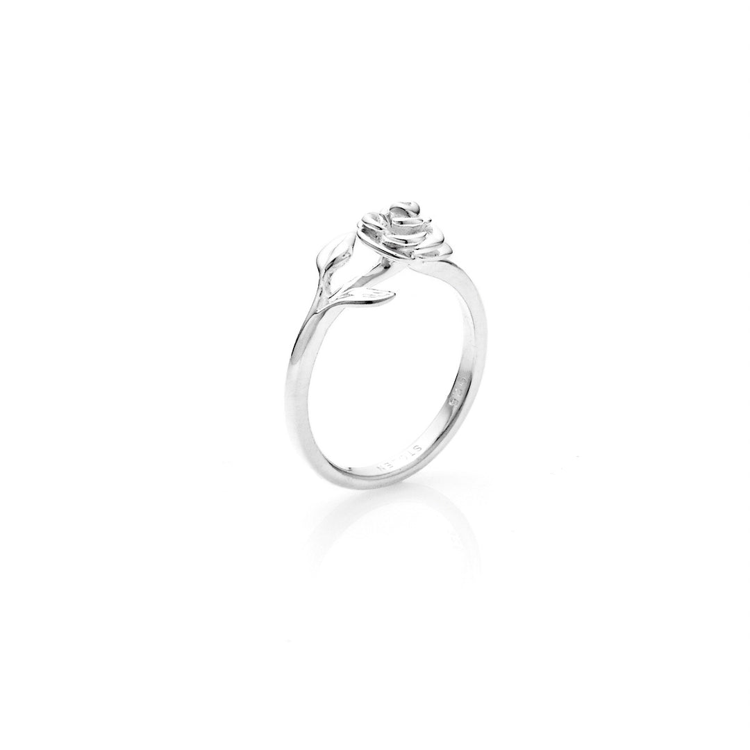 Stolen Silver Stem Rose Ring