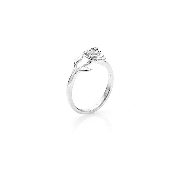 Stolen Silver Stem Rose Ring