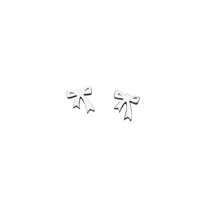 Karen Walker Silver Mini Bow Studs